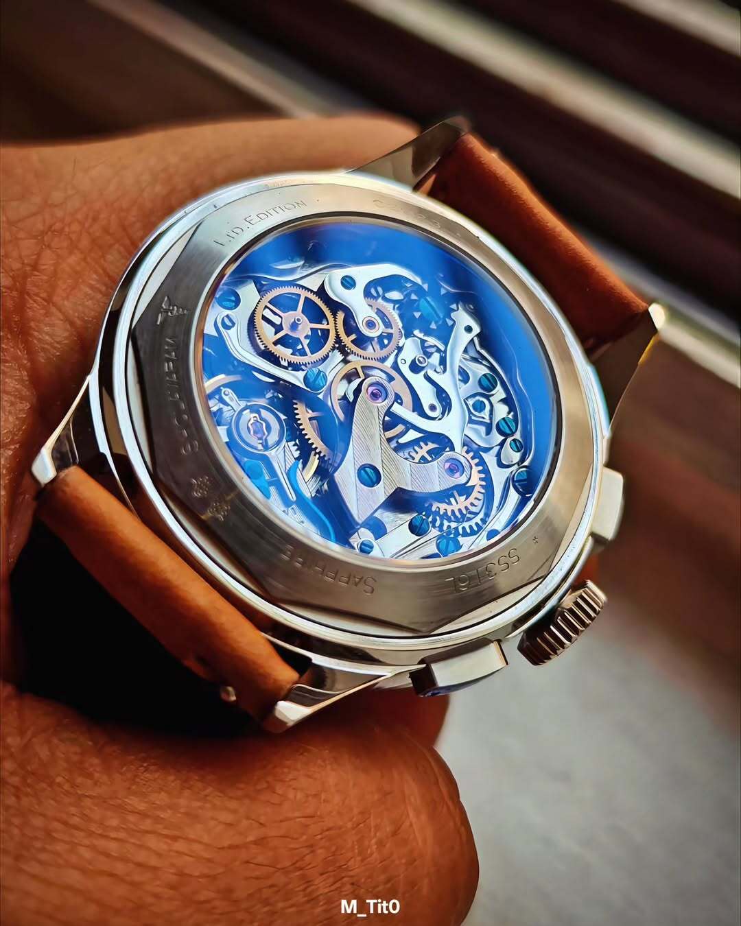 Sholavaram III Vintage Panda chronograph