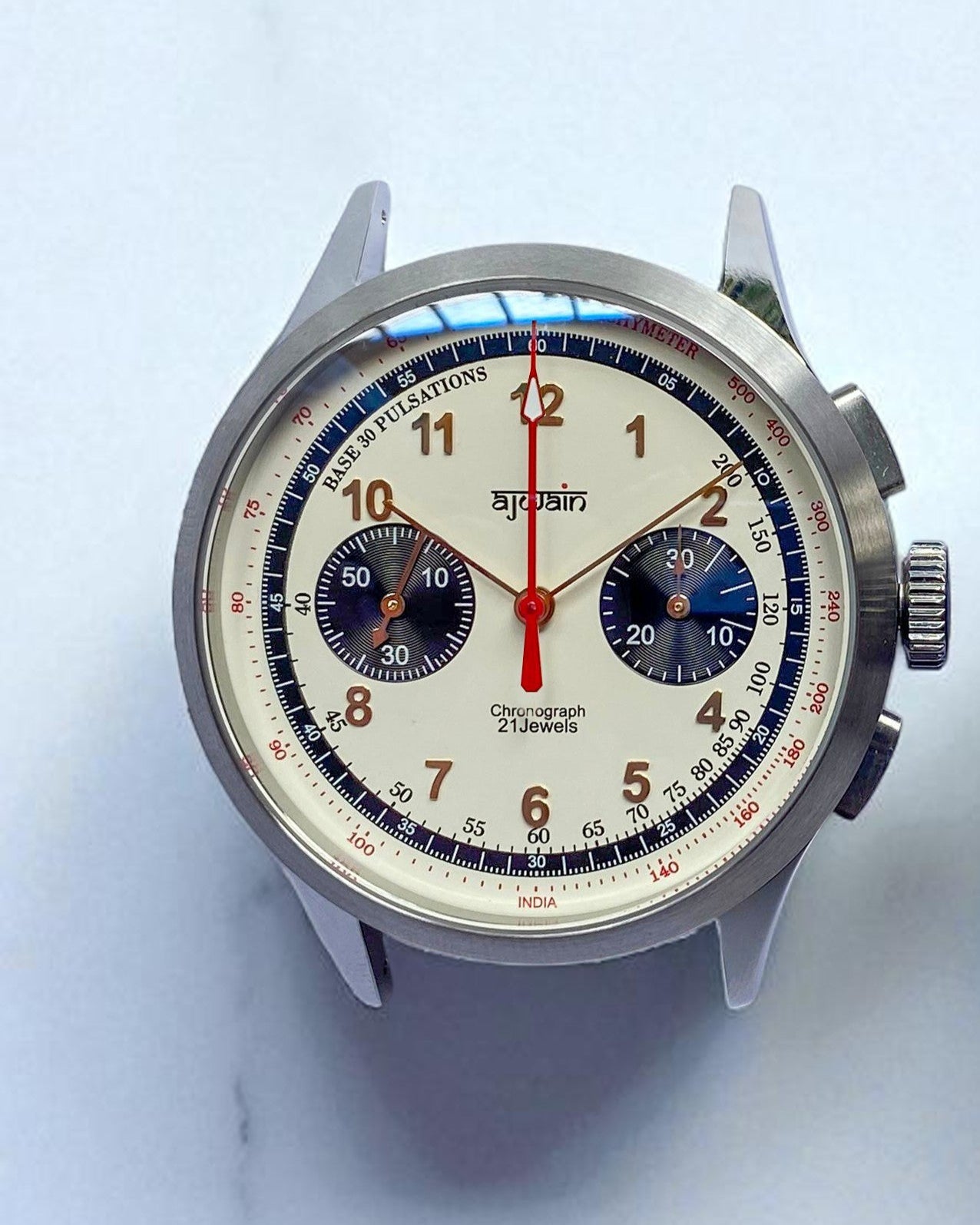 Sholavaram III Vintage Panda chronograph