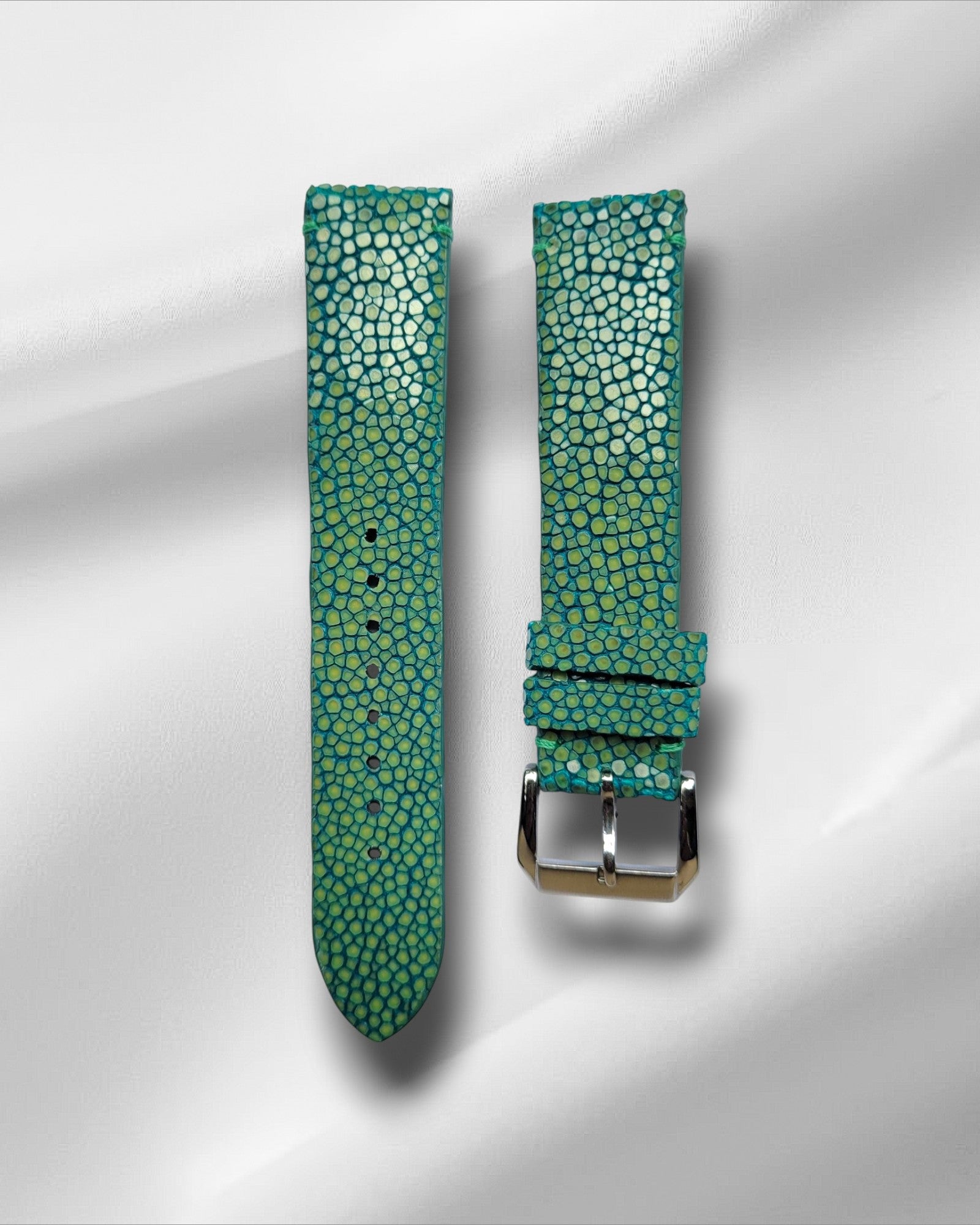Emerald Green Stingray Leather Watch Straps