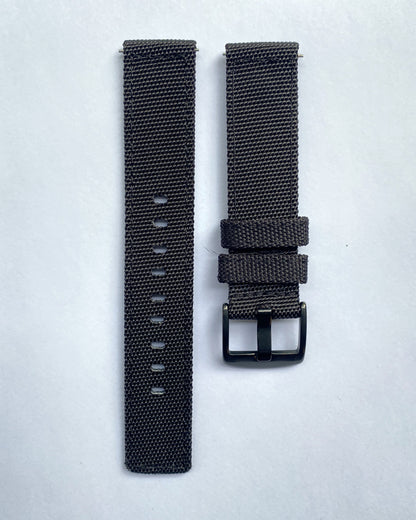 Water resistant watch straps 20mm (Black Buckle)