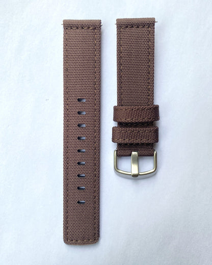 Water resistant watch straps 22mm. (Steel Buckle)