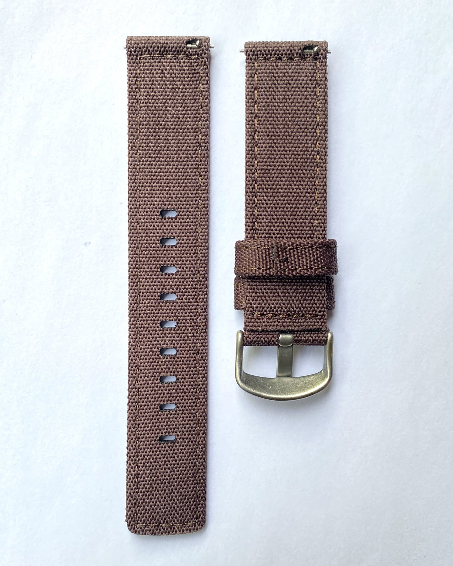 Water resistant watch straps 22mm. (Steel Buckle)