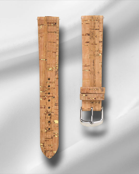 Cork Golden Accents Strap