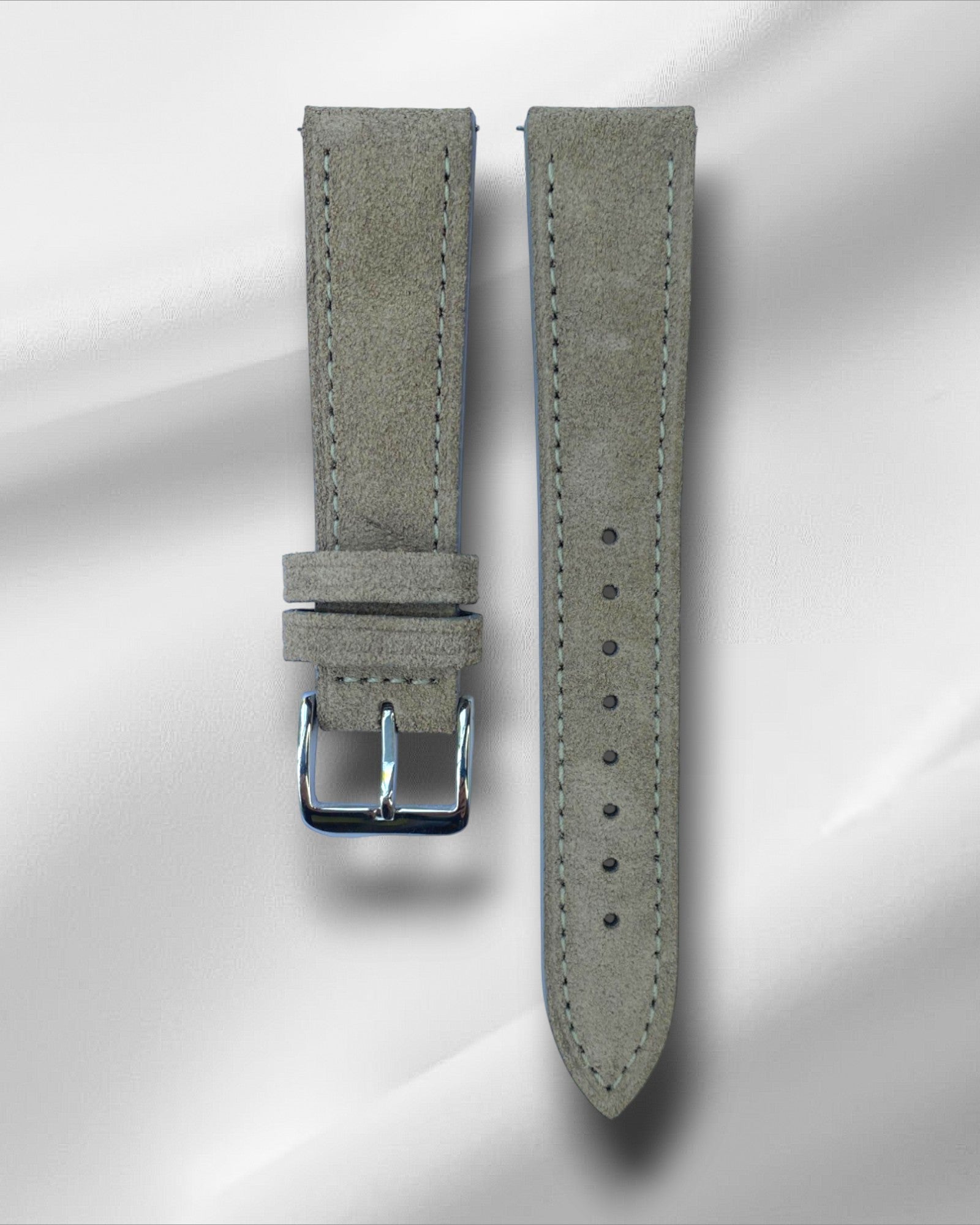 Grey Suede Italian strap