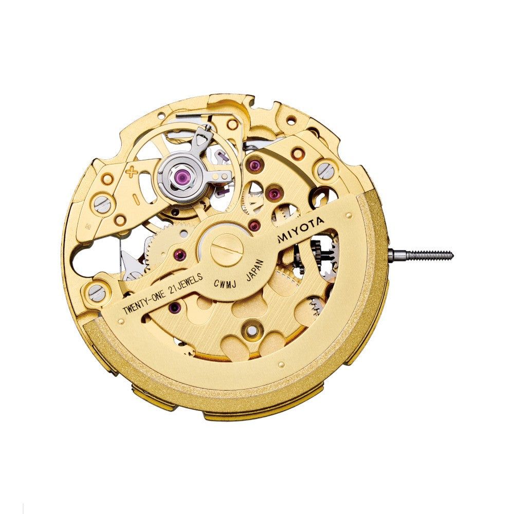 MIYOTA 8N24 Skeleton movement GILT