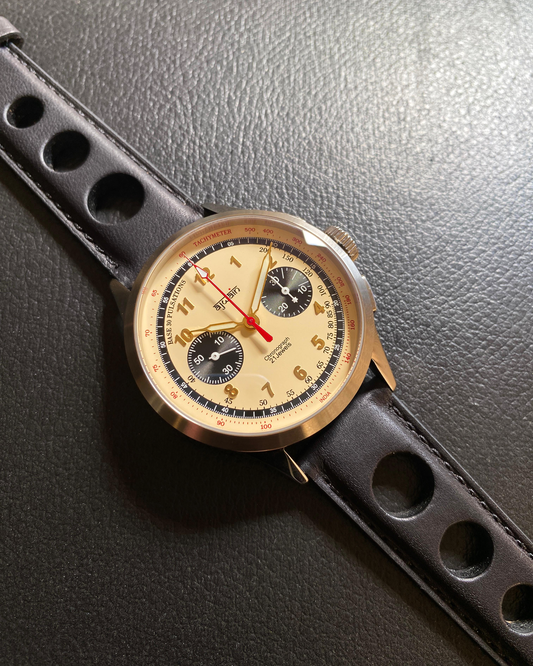 Sholavaram III Vintage Panda chronograph