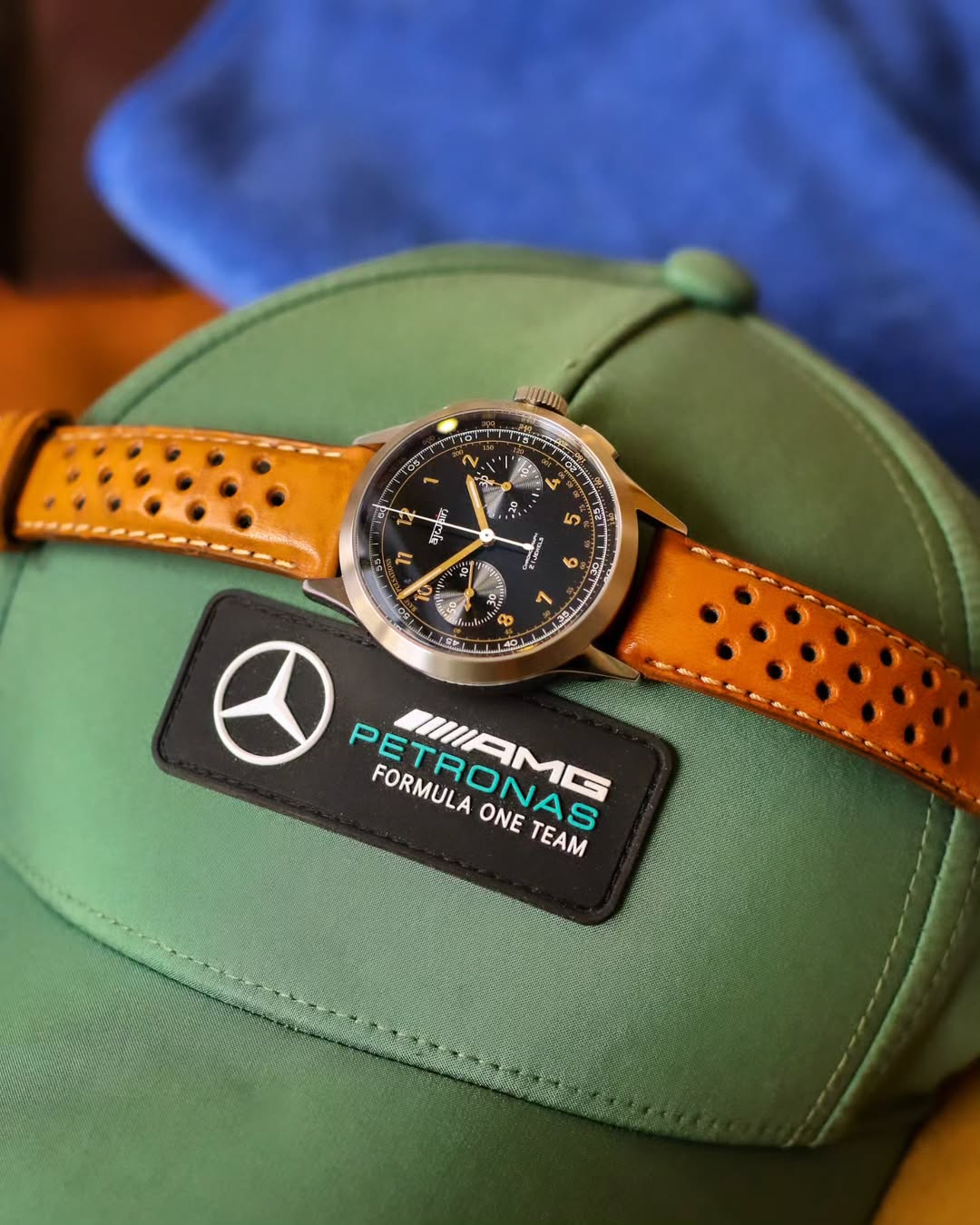 Sholavaram III Black watch with elegant black dial, luminous markers and premium mechanical movement