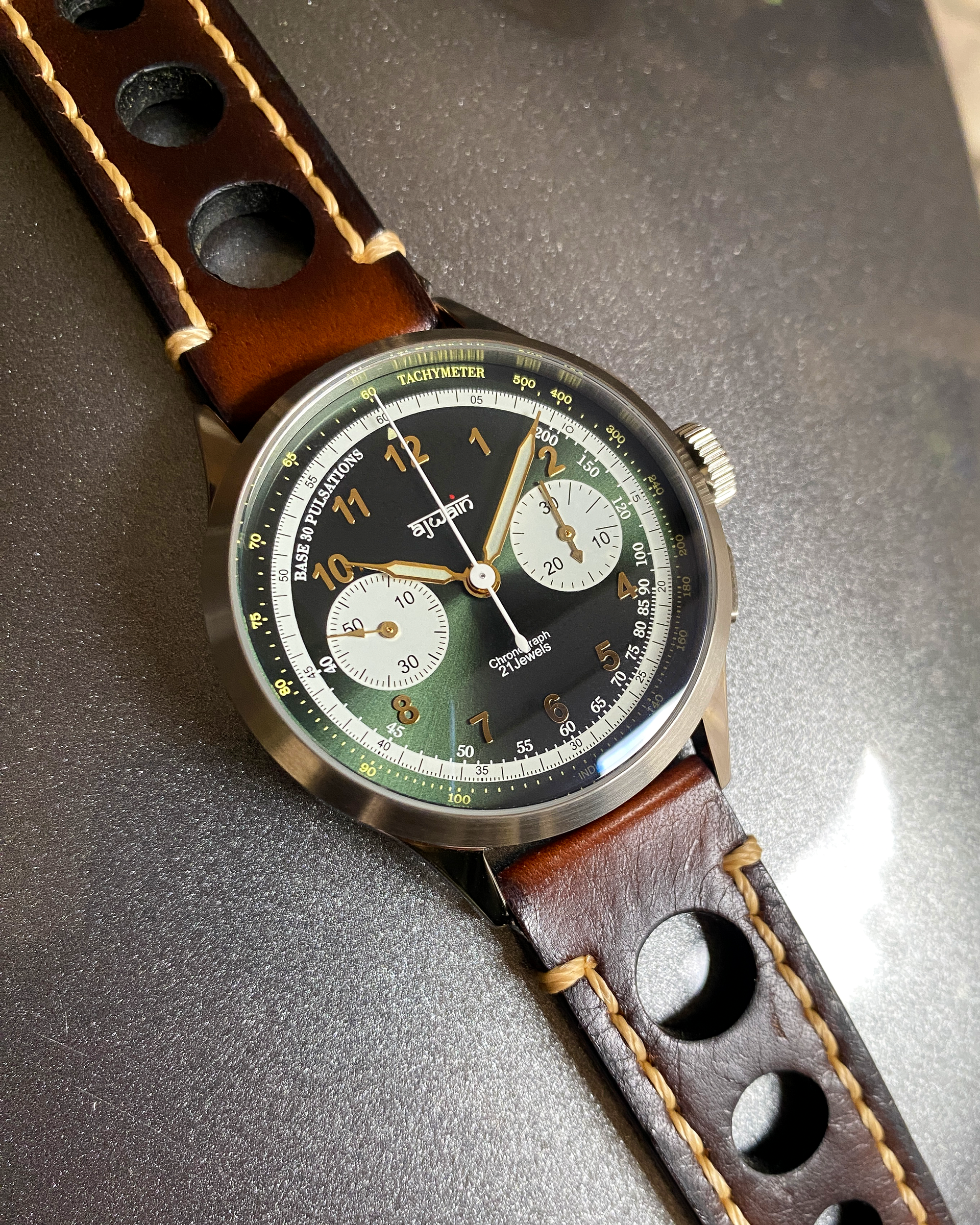 5/3.4.6 アミーゴ様 Sholavaram III Type 49 | Mechanical chronograph