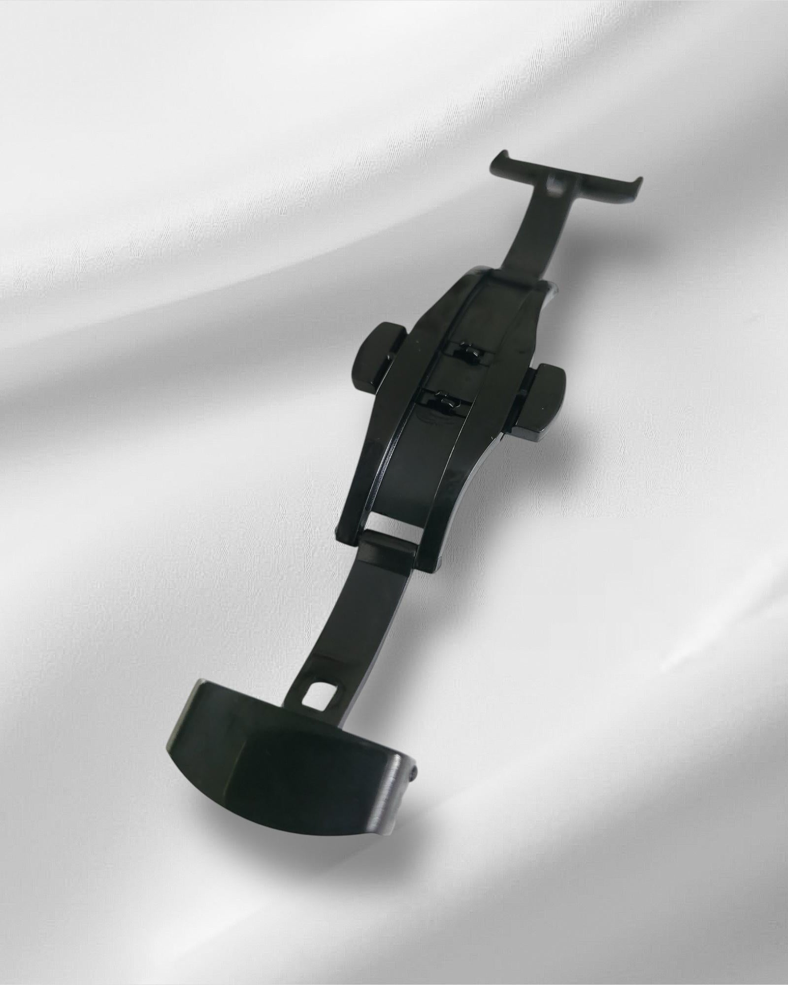 Black Stainless Steel Deployant clasp