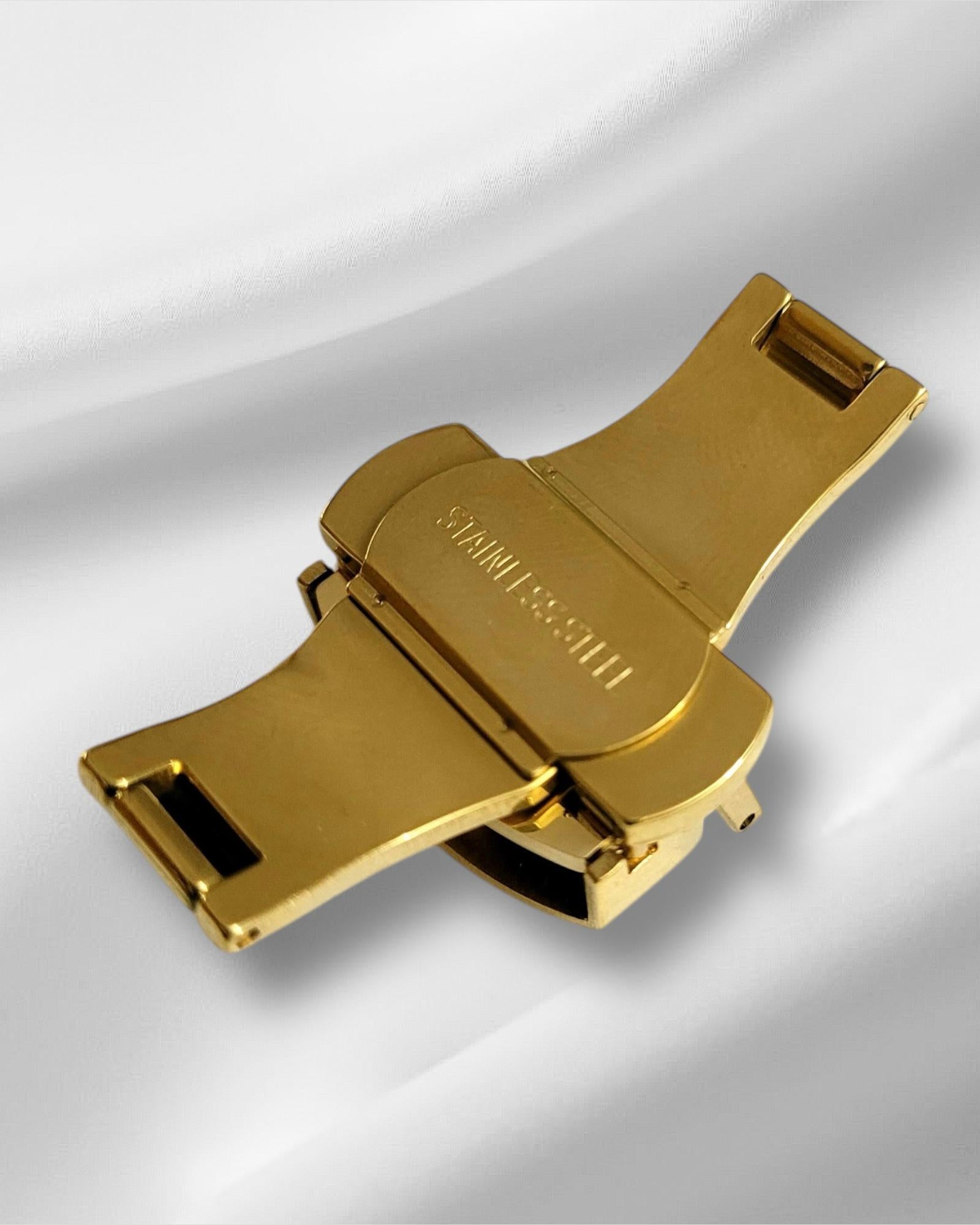 IGP Stainless Steel Deployant clasp (Golden)