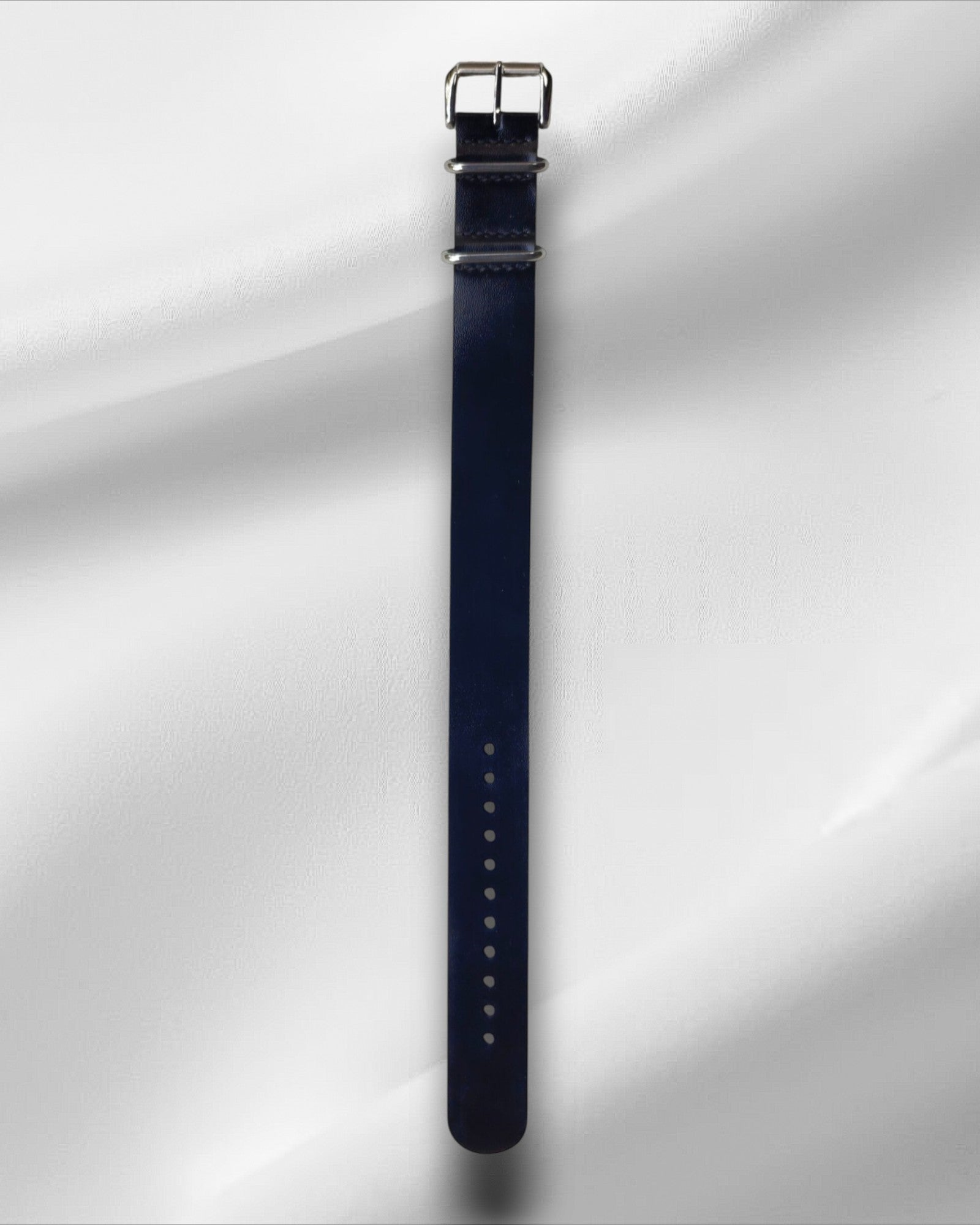 Ajwain Tissot black Italian Leather NATO Strap