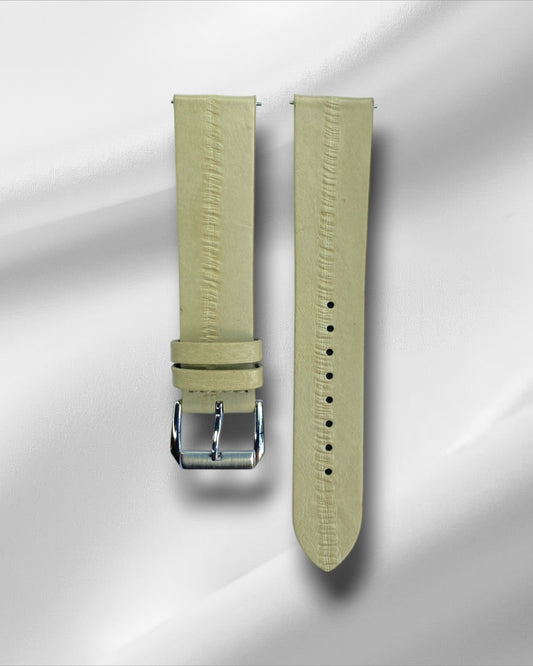 Beige Eelskin strap