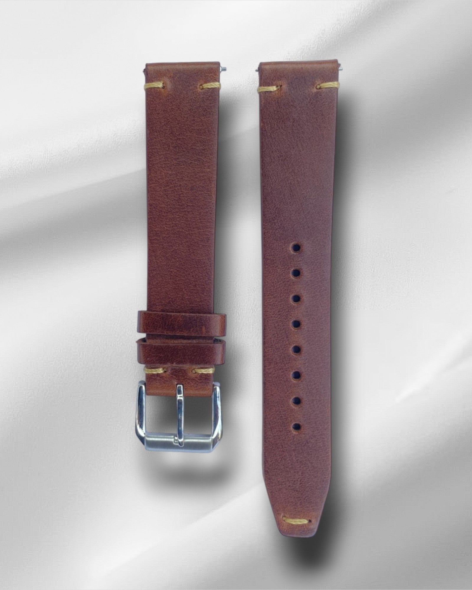 Brown Ibiza Italian Leather Strap