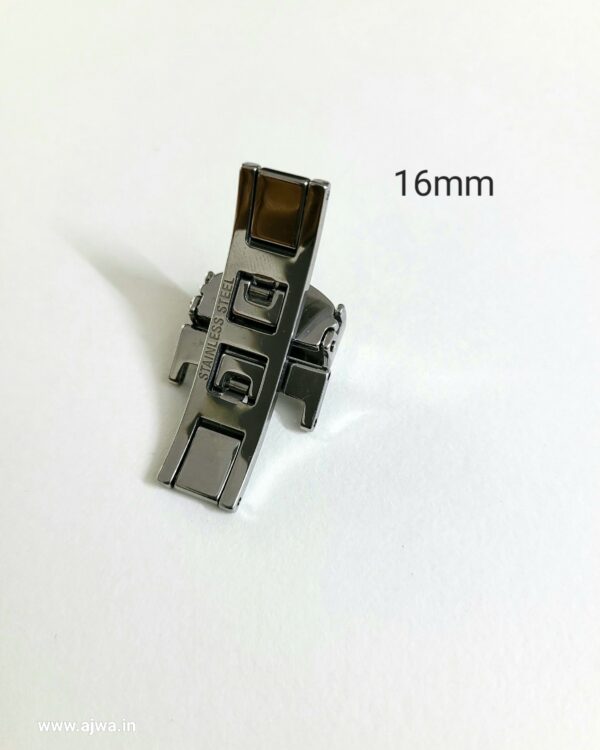 16mm SS clasp for 18mm tapered straps back