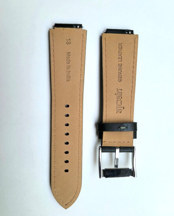 Ajwain Casio Vinatge Green Leather watch strap